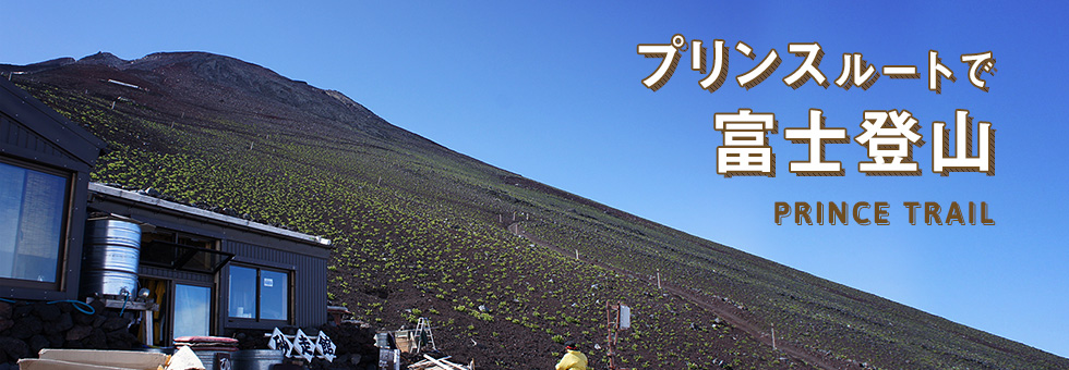 プリンスルートで富士登山
